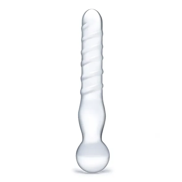 Glas – Joystick Clear Glass Dildo