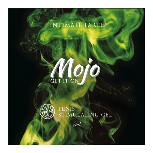Intimate Earth – Mojo Niacin & Ginseng Penis Stimulating Gel 3 ml Foil