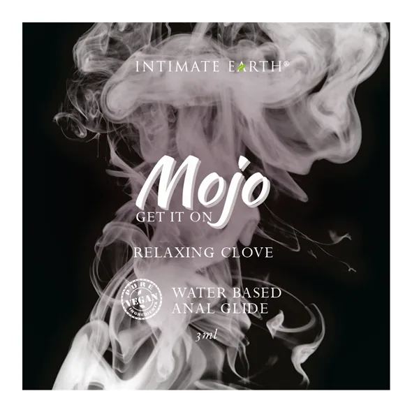 Intimate Earth – Mojo Relaxing Clove Waterbased Anal Glide 3 ml Foil